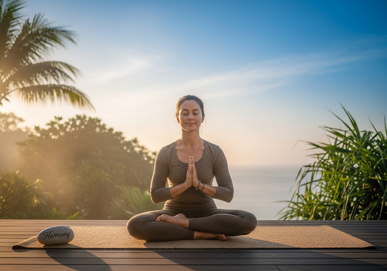 Интерьер студии йоги